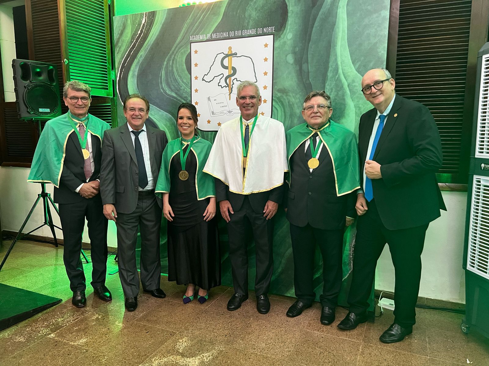 Academia de Medicina do RN empossa dois novos acadêmicos